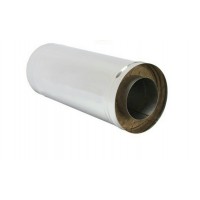 IZOLĒTS DŪMVADS D 100/160  1000 mm  NERŪS./CINKOTS